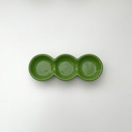 Cute Little Ceramic Dish (Color: Green)