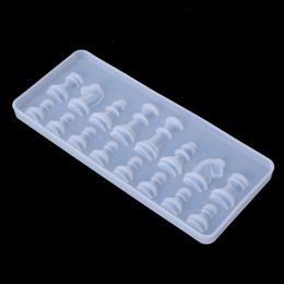 Crystal Drop Chocolate Silica Gel Baking Mold (Color: White)